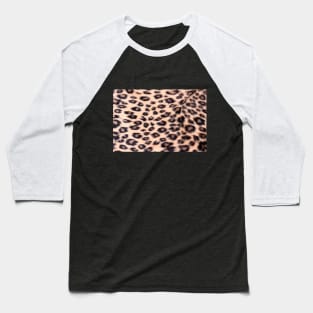 Leopard Print Pattern Baseball T-Shirt